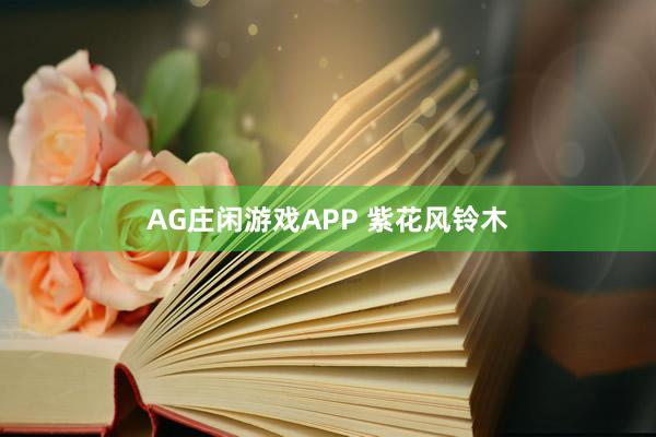 AG庄闲游戏APP 紫花风铃木